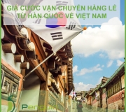 Giá Cước Vận Chuyển Hàng Lẻ Từ Hàn Quốc Về Việt Nam