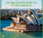 Giá Vận Chuyển Hàng FCL Từ Việt Nam Đi Úc