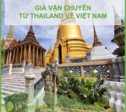 Giá Vận Chuyển Từ Thái Lan Về Việt Nam
